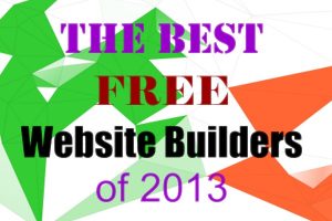 A Complied List Of Free Website Builders 2013