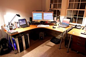 Home office setup