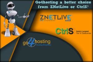 Is Go4hosting A Better Choice from ZNetLive or CtrlS?