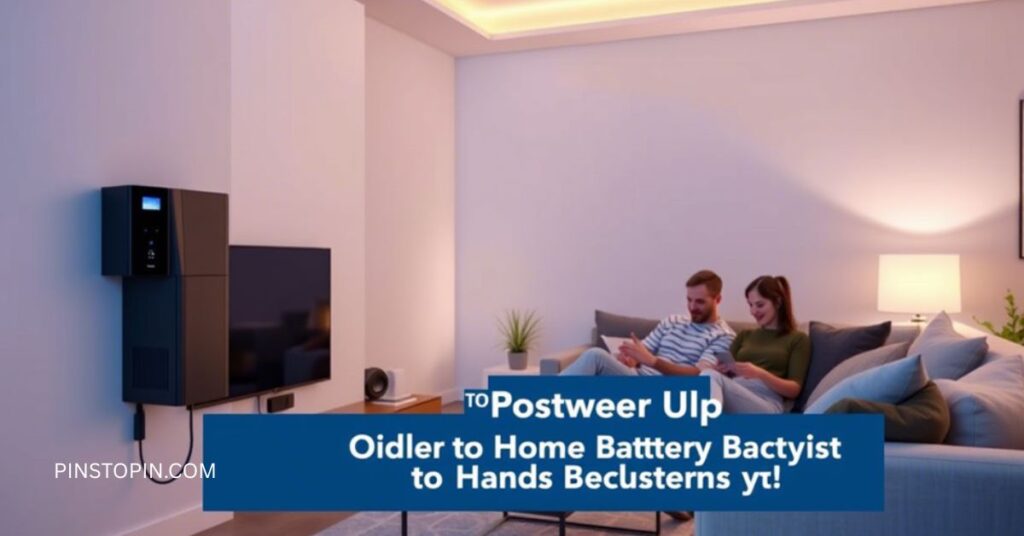 Home Battery Backup Systems