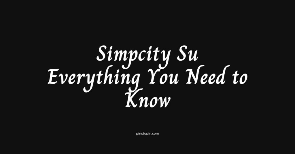 Simpcity Su